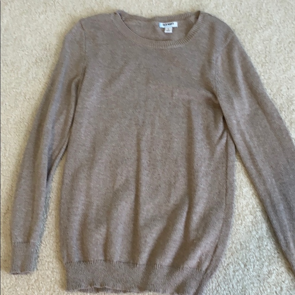 Tan sweater